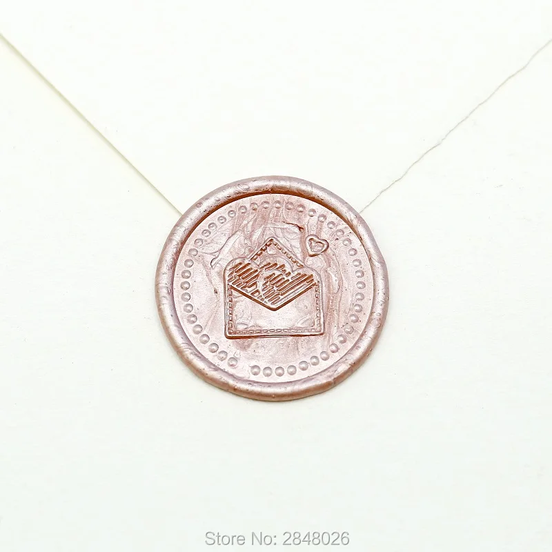 Wax Seal Letter Kit - Love letter Wax Sealแสตมป์,ซองWax Sealชุดแสตมป์,งานแต่งงานไอเดียของขวัญซีล,ของขวัญปาร์ตี้,