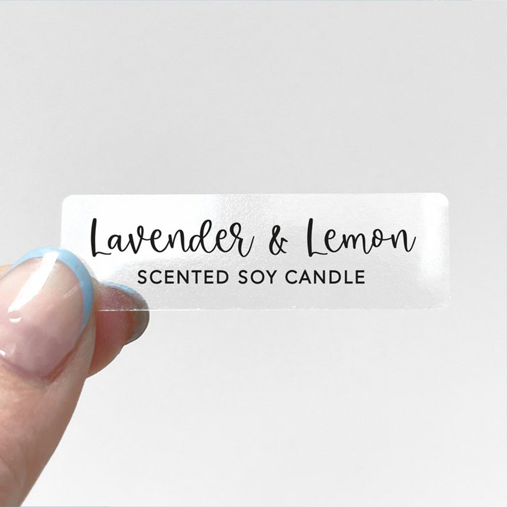 50pcs 45x15 มม.ส่วนบุคคล CUSTO - Personalised Candle Label บทวิจารณ์และราคา