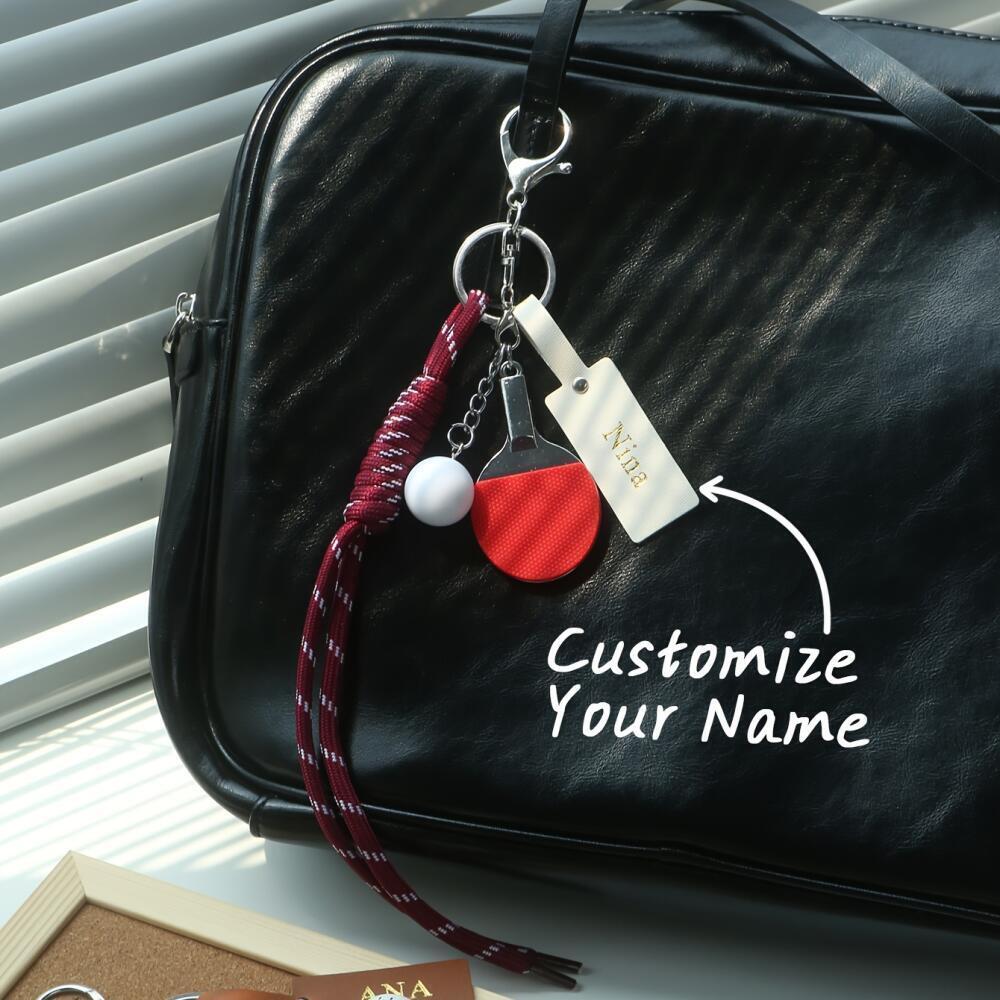 พวงกุญแจธีมกีฬาแบบปรับแต่งได้  - Monogram Keychain Leather บทวิจารณ์และราคา