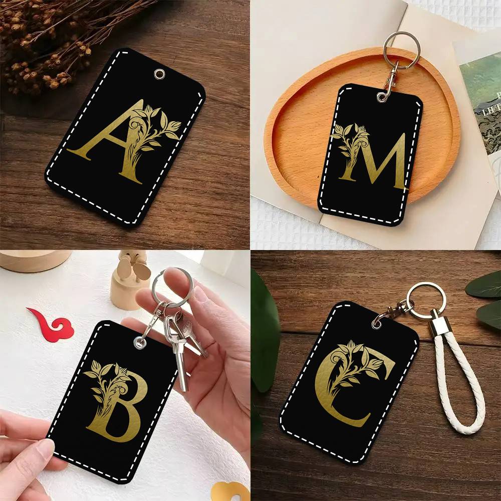 กระเป๋าใส่บัตรพร้อมตัวอักษรย่อ - Monogram Keychain Leather บทวิจารณ์และราคา