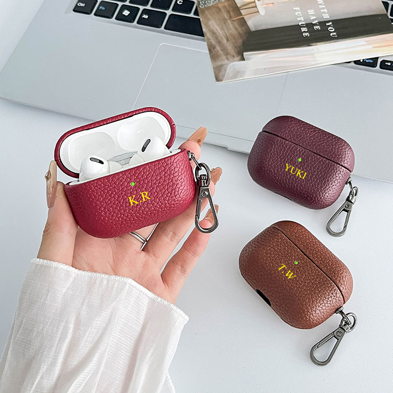 เคสใส่หูฟังแฟชั่นน่ารักขนาดเล็ - Monogram Keychain Leather บทวิจารณ์และราคา