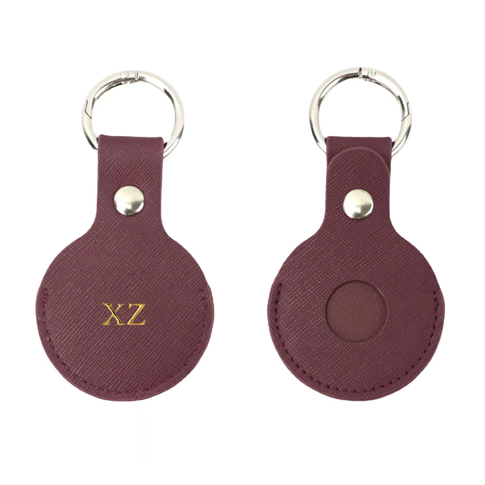 ตัวอักษรเริ่มต้นสีทองที่กําหนด - Monogram Keychain Leather บทวิจารณ์และราคา