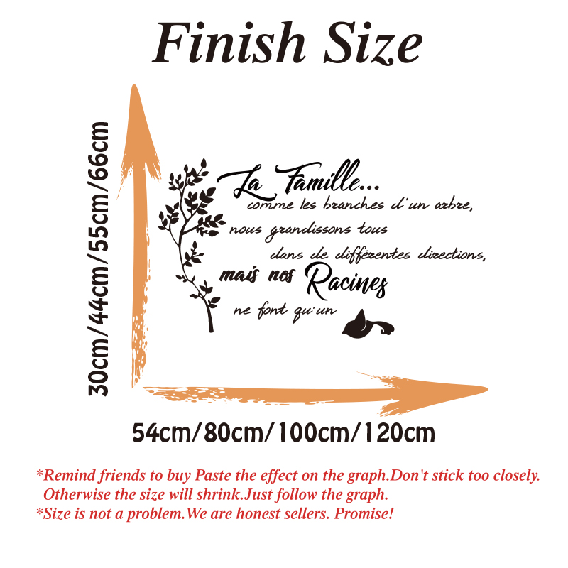 ภาษาฝรั่งเศสคําครอบครัว Tree B - Family Tree Print บทวิจารณ์และราคา