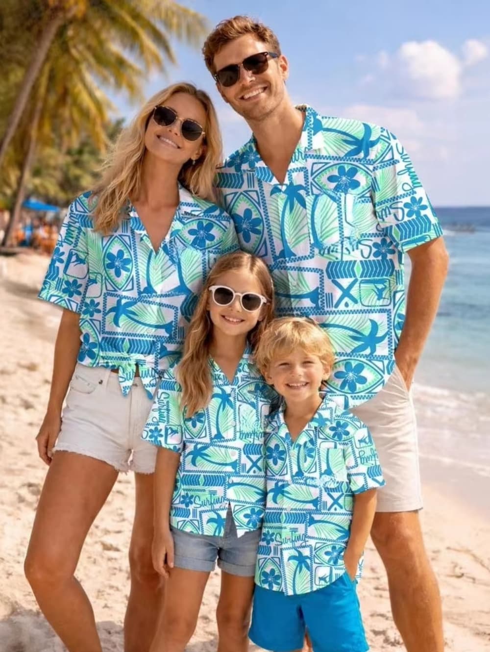 เสื้อเชิ้ตฮาวายสำหรับผู้ชายใส่ - Family Tree Print บทวิจารณ์และราคา