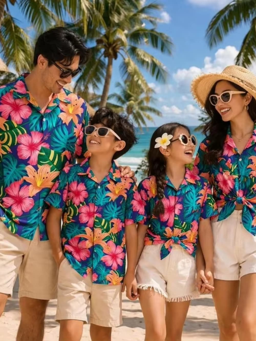 เสื้อเชิ้ตฮาวายสำหรับผู้ชายใส่ - Family Tree Print บทวิจารณ์และราคา