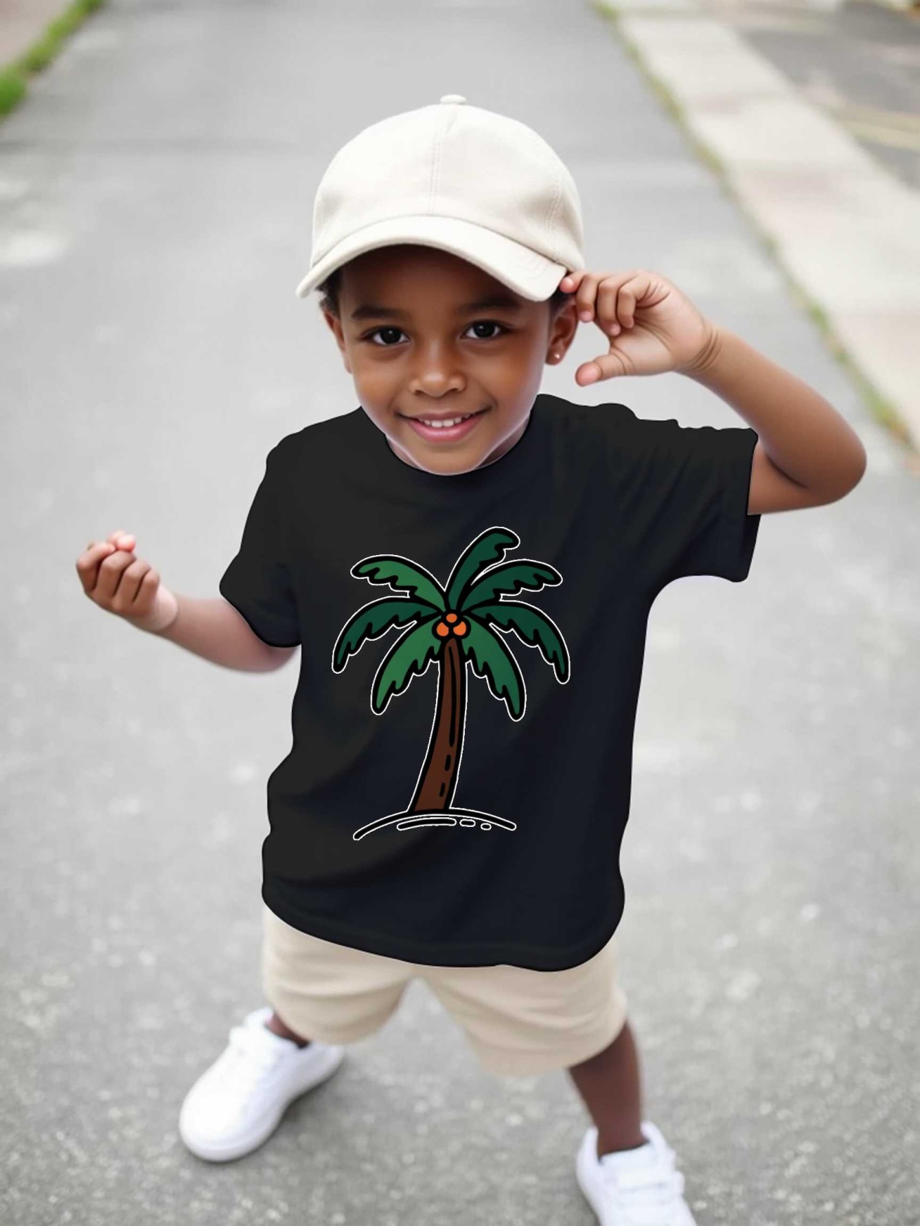 เสื้อยืดลายกราฟิกต้นมะพร้าวการ - Family Tree Print บทวิจารณ์และราคา